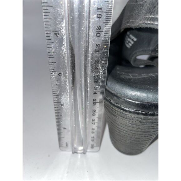 DANSKO Black Leather Buckle/Strap Wedge Shoes Sandals Women's Size 6.5-7 EU 37‎ - Picture 12 of 14